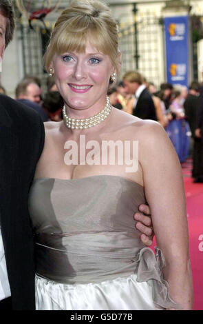 Baftas Sarah Lancashire Stock Photo