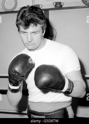 London boxer Johnny Prescot Stock Photo