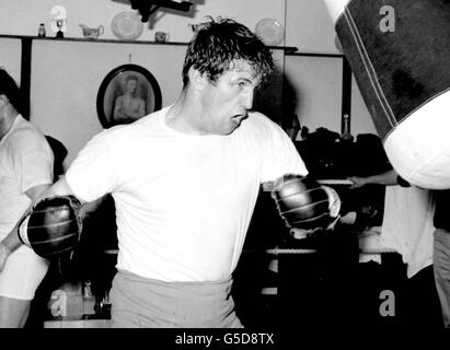 London boxer Johnny Prescot Stock Photo