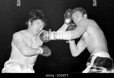 London boxer Johnny Prescott Stock Photo