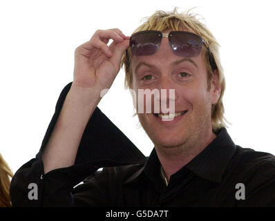 Actor Rhys Ifans at a photocall to promote the film Human Nature at the 54th Cannes Film Festival, France. The film also stars Patricia Arquette and Tim Robbins. Stock Photo
