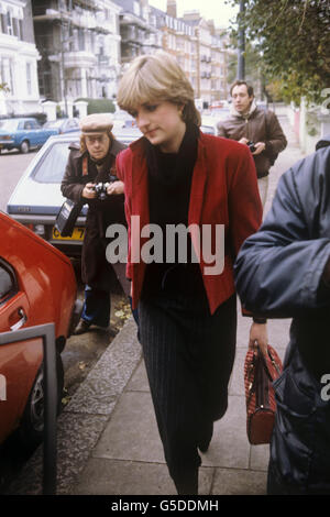 Royalty - Lady Diana Spencer - Knightsbridge, London Stock Photo