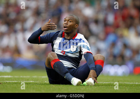 London Olympic Games - Pre-Games competitions - Thurs. Great Britain's Daniel Sturridge Stock Photo