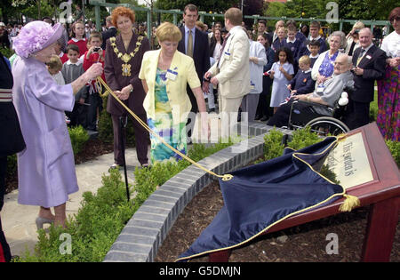 Tower Hamlets Queen Mother Stock Photo