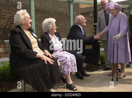 Tower Hamlets Queen Mother Stock Photo