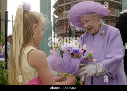 Tower Hamlets Queen Mother Stock Photo