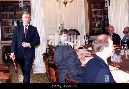 Blair's New Government Cabinet Stock Photo