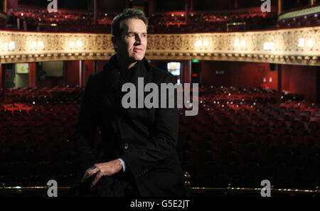 Rupert Everett at the Gaiety Theatre in Dublin where he will appear in The Judas Kiss. Stock Photo