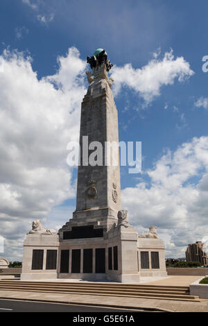 Portsmouth Naval Memorial on the seafront at Southsea Common, Portsmouth, Hampshire, England, United Kingdom, Europe Stock Photo