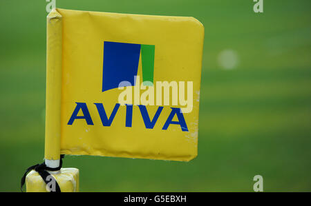Rugby Union - Aviva Premiership - Harlequins v London Welsh - Twickenham Stoop. General view of an Aviva branded corner flag