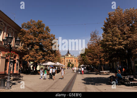 Travel stock - Novi Sad - Serbia. Street scene in Novi Sad Stock Photo