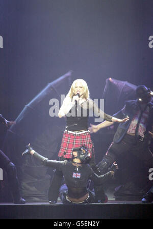 Madonna Drowned tour Stock Photo