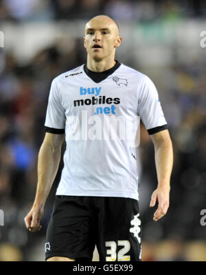 Soccer - npower Football League Championship - Derby County v Charlton Athletic - Pride Park Stock Photo