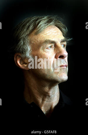 British explorer Sir Ranulph Fiennes looks on during a press conference at the Royal Society, London, where he announced his latest challenge - leading the first team on foot across Antarctica during the southern winter. Stock Photo