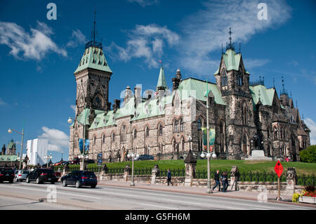 North America, Canada, Ontario, Ottawa, Parliament Hill Stock Photo