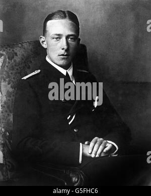 World War One - Prince Sigismund of Prussia Stock Photo