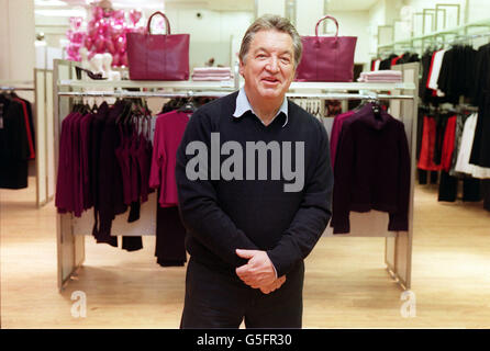 M&S Designer George Davies Stock Photo