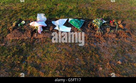 Headstone of Sir Jimmy Savile removed Stock Photo