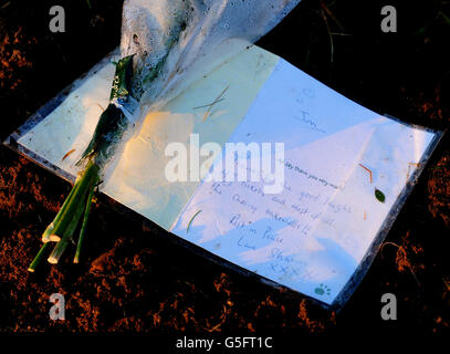 Headstone of Sir Jimmy Savile removed Stock Photo