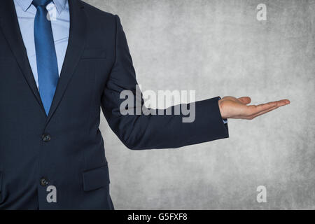 businessman with copy space for your product Stock Photo