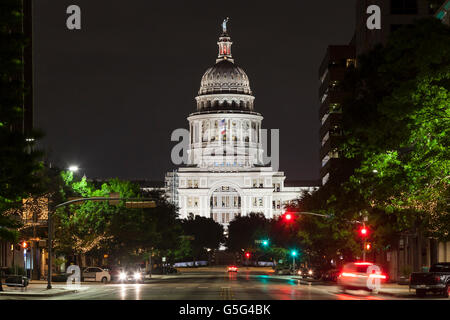 Texas State Capitol in Austin Stock Photo