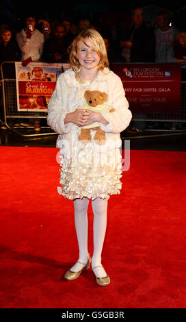 Orla Hill arrives for the screening of new film Song For Marion at the Odeon West End cinema in London. Stock Photo