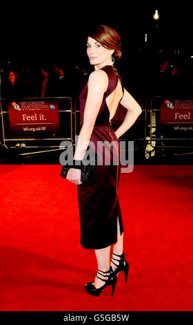 Jodie Whittaker arrives for the screening of new film Good Vibrations at the Odeon West End cinema in London. Stock Photo