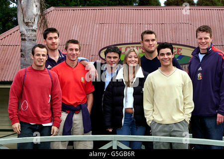 British Irish Lions Austin Healey at Neighbours studio.. Photo David ...