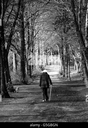 Michael Foot Hamstead Heath Stock Photo