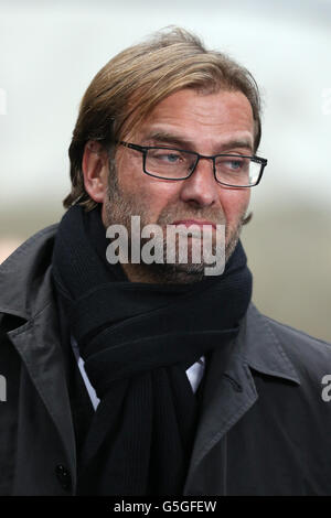 Soccer - UEFA Champions League - Group D - Manchester City v Borussia Dortmund - Etihad Stadium. Jurgen Klopp, Borussia Dortmund manager Stock Photo