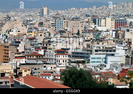 Skyline: Athen, Griechenland.
