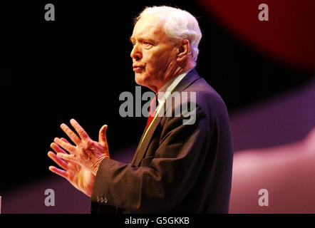 Labour Conference Benn Stock Photo