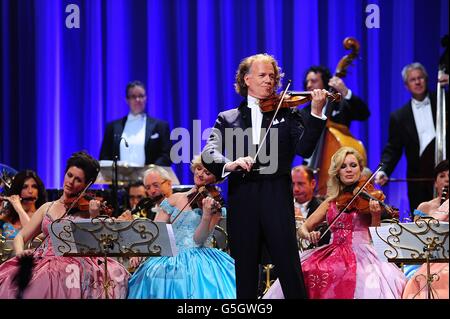 Andre Rieu at the 2012 Classic Brit Awards at the Royal Albert Hall Stock Photo