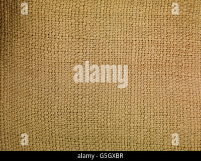 linen sack background Stock Photo
