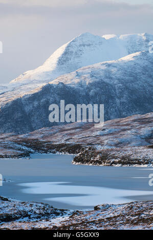 Ben More Coigach from Loch Cul Dromannan Stock Photo - Alamy