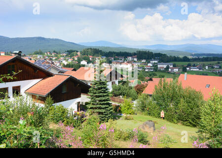 Langsdorf and the Bavarian Forest, Langdorf, Germany, Bayern, Bavaria, Niederbayern, Lower Bavaria Stock Photo