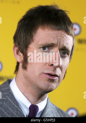 Bradley Wiggins attends The Yellow Ball, the inaugural Bradley Wiggins Foundation event at the Roundhouse, London Stock Photo