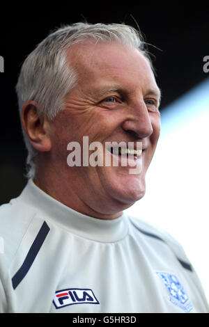 Soccer - npower Football League One - Tranmere Rovers v Yeovil Town - Prenton Park. Tranmere Rovers' manager Ronnie Moore Stock Photo