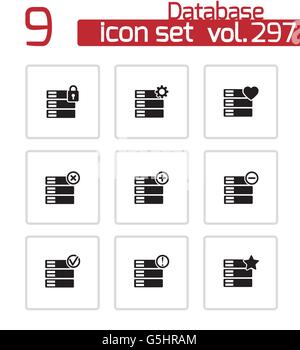 cloud network icon black vector illustration Stock Vector Image & Art ...