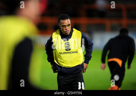 Soccer - npower Football League Two - Barnet v Northampton Town - Underhill Stadium Stock Photo