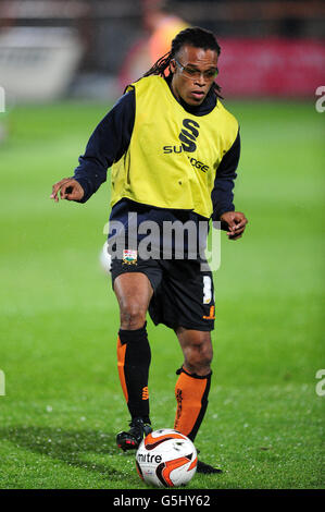 Soccer - npower Football League Two - Barnet v Northampton Town - Underhill Stadium Stock Photo