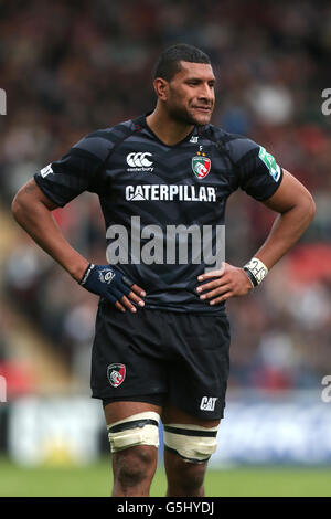Rugby Union - Heineken Cup - Pool 2 - Leicester Tigers v Ospreys - Welford Road. Steve Mafi, Leicester Tigers Stock Photo