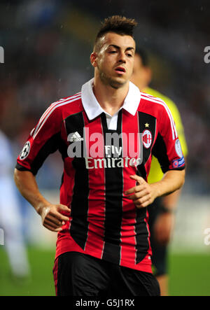 Soccer - UEFA Champions League - Group C - Malaga v AC Milan - La Rosaleda Stadium. Stephan El Shaarawy, AC Milan Stock Photo