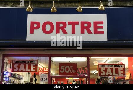 Croydon - One of the twelve 'Portas Pilot' towns Stock Photo