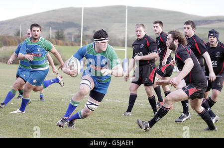 Rugby Union - Clubhouse Opening - Biggar Rugby Football Club Stock Photo