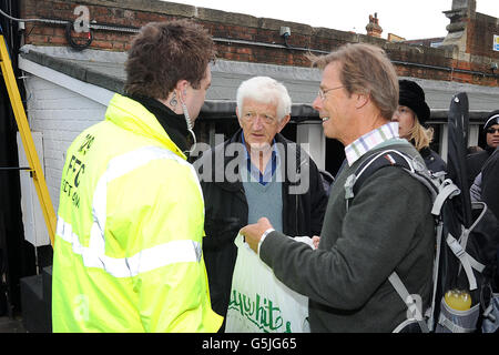 Soccer - Fulham - Craven Cottage - Fulham Security and Steward Images Stock Photo