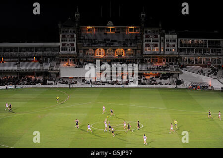 Australian Rules Football - AFL European Challenge Cup - Port Adelaide v Western Bulldogs - The KIA Oval Stock Photo