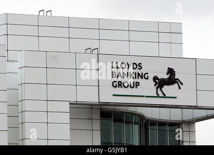 A general view of the Lloyds Banking group Building Stock Photo