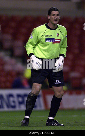 Rotherham United's Mike Pollitt in action during the Nationwide ...