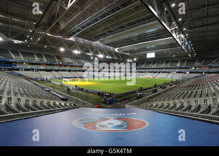 General view of the Stade Pierre-Mauroy, Lille. Stock Photo